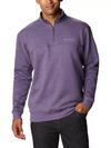 Men's Hart Mountain™ II Half Zip Sweatshirt - Big Soft Purple Heather