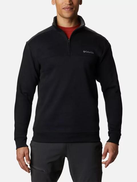 Men's Hart Mountain™ II Half Zip Sweatshirt - Tall Black