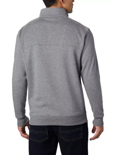 Men's Hart Mountain™ II Half Zip Sweatshirt - Tall Charcoal Heather