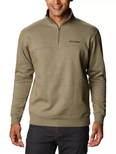 Men's Hart Mountain™ II Half Zip Sweatshirt - Tall Stone Green Heather