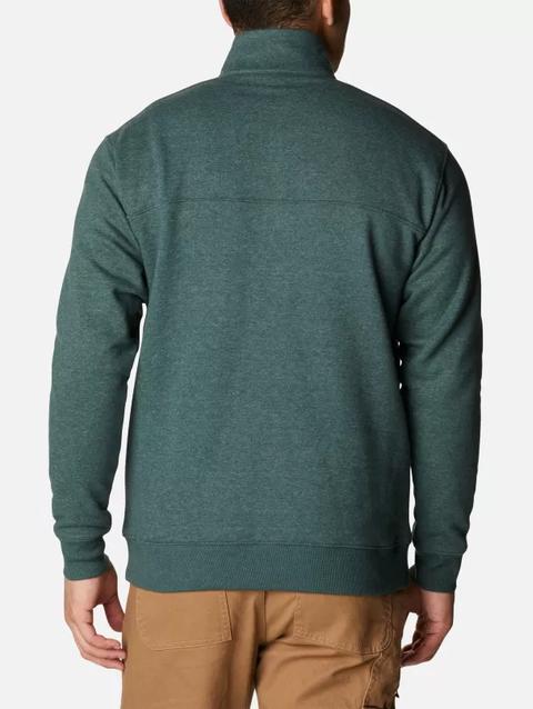 Men's Hart Mountain™ II Half Zip Sweatshirt - Tall Spruce Heather