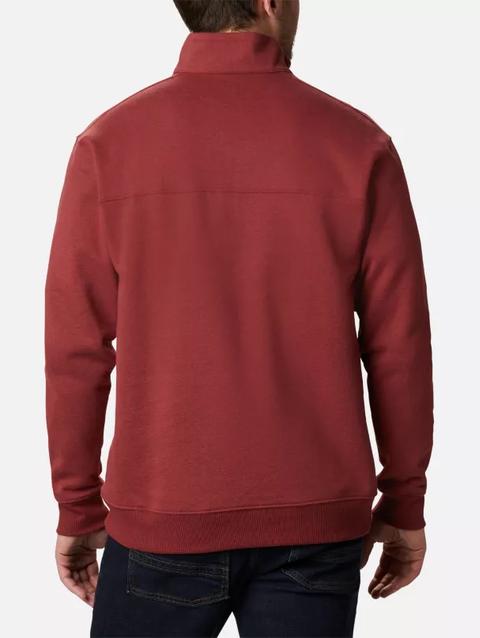 Men's Hart Mountain™ II Half Zip Sweatshirt - Tall Red Jasper