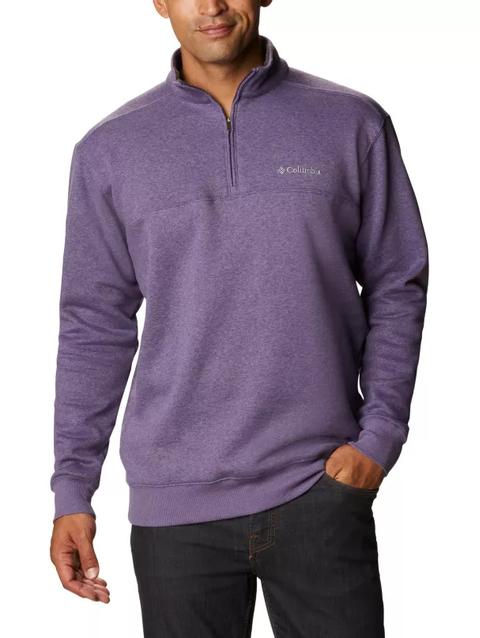 Men's Hart Mountain™ II Half Zip Sweatshirt - Tall Soft Purple Heather