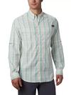 Men’s PFG Super Tamiami™ Long Sleeve Shirt Dark Lime Small Check