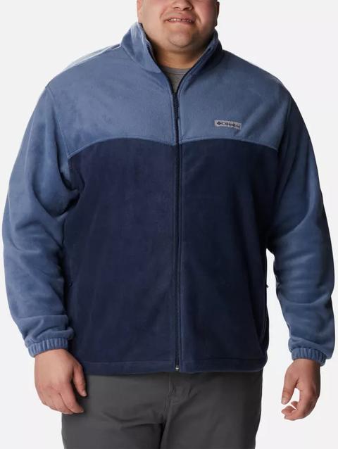 Men’s Steens Mountain™ 2.0 Full Zip Fleece Jacket - Big Dark Mountain, Collegiate Navy