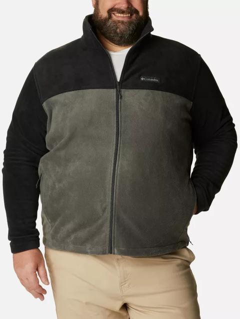 Men’s Steens Mountain™ 2.0 Full Zip Fleece Jacket - Big Black, Grill