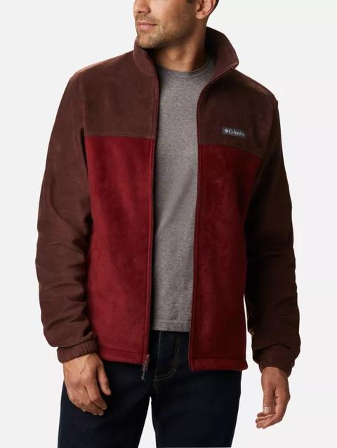 Men’s Steens Mountain™ 2.0 Full Zip Fleece Jacket - Big Red Lodge, Red Jasper