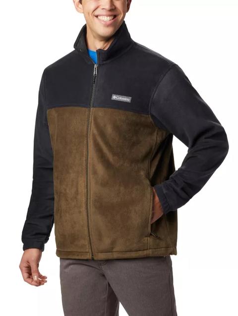 Men’s Steens Mountain™ 2.0 Full Zip Fleece Jacket - Big Black, Olive Green