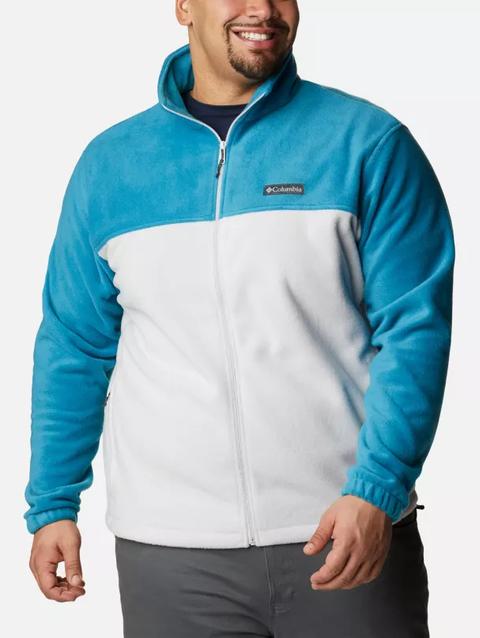 Men’s Steens Mountain™ 2.0 Full Zip Fleece Jacket - Big Deep Marine, Nimbus Grey