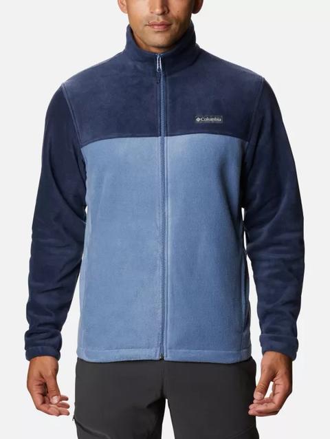 Men’s Steens Mountain™ 2.0 Full Zip Fleece Jacket - Big Collegiate Navy, Bluestone