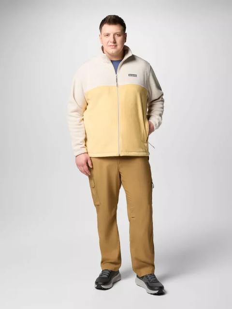 Men’s Steens Mountain™ 2.0 Full Zip Fleece Jacket - Big Dark Stone, Sand Dune