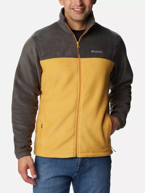 Men’s Steens Mountain™ 2.0 Full Zip Fleece Jacket - Tall Shark, Raw Honey