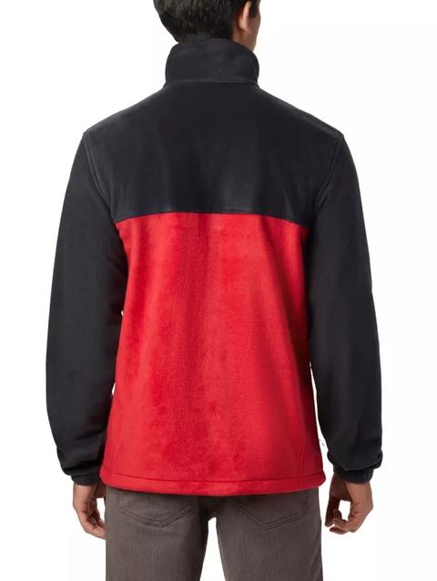 Men’s Steens Mountain™ 2.0 Full Zip Fleece Jacket - Tall Black, Mountain Red