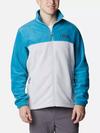 Men’s Steens Mountain™ 2.0 Full Zip Fleece Jacket - Tall Deep Marine, Nimbus Grey