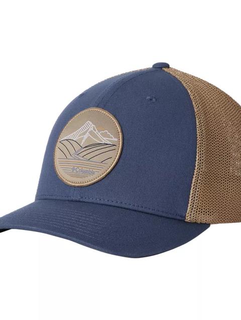 Columbia Mesh™ Ball Cap Dark Mountain, Line art