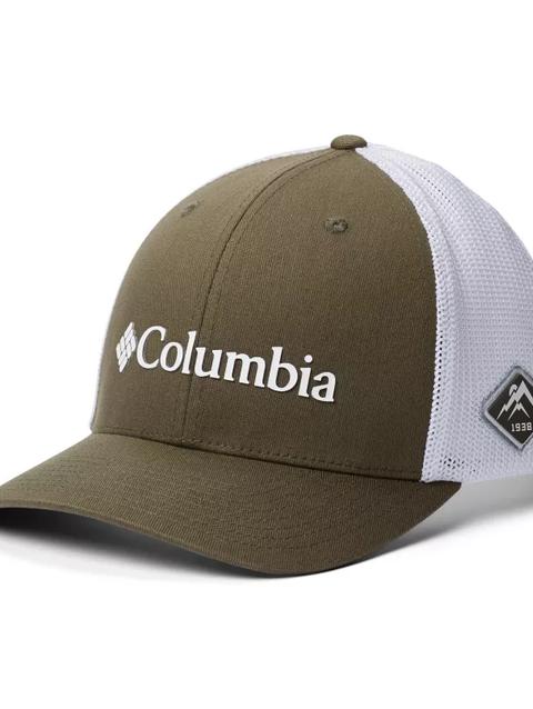 Columbia Mesh™ Ball Cap Olive Green, White