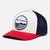 Columbia Mesh™ Ball Cap White, Collegiate Navy, Flag