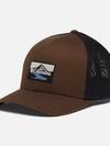 Columbia Mesh™ Ball Cap Cordovan, Black Peak2River