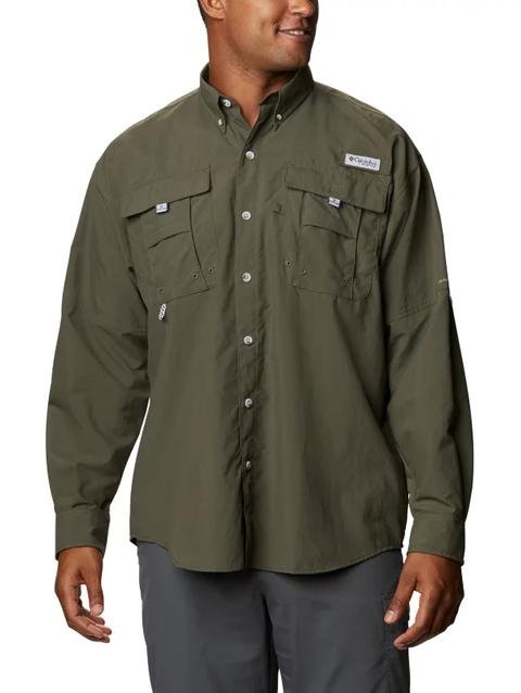 Men’s PFG Bahama™ II Long Sleeve Shirt Alpine Tundra