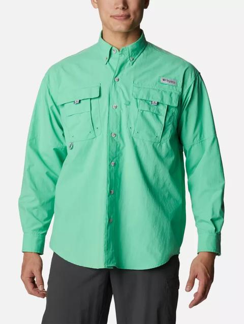 Men’s PFG Bahama™ II Long Sleeve Shirt Light Jade