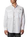 Men’s PFG Bonehead™ Long Sleeve Shirt - Tall White