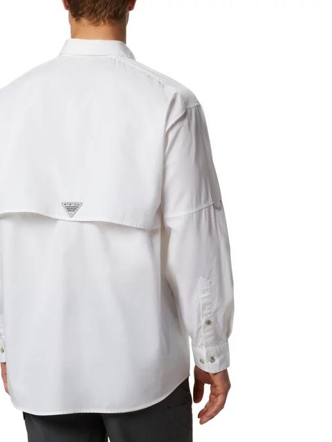 Men’s PFG Bonehead™ Long Sleeve Shirt - Tall White