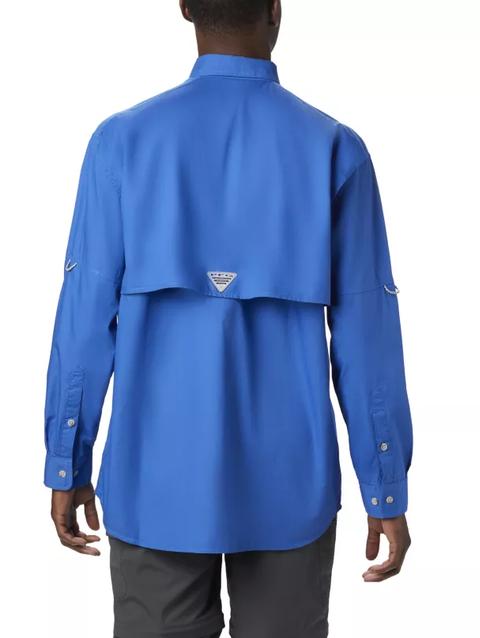 Men’s PFG Bonehead™ Long Sleeve Shirt - Tall Vivid Blue