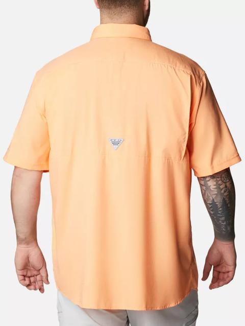 Men's PFG Low Drag Offshore™ Short Sleeve Shirt - Big Bright Nectar