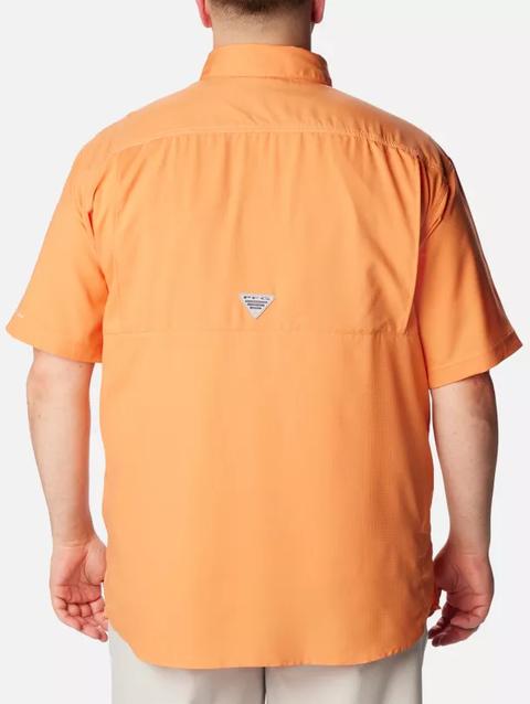 Men's PFG Low Drag Offshore™ Short Sleeve Shirt - Big Orange Reef