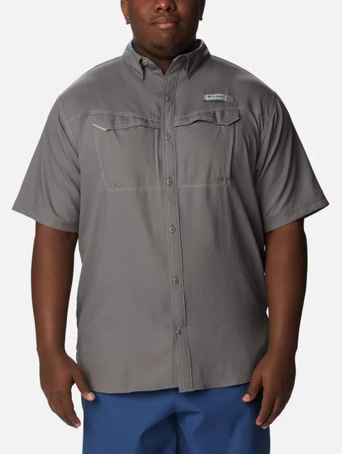 Men's PFG Low Drag Offshore™ Short Sleeve Shirt - Big City Grey