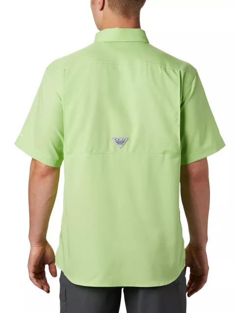 Men's PFG Low Drag Offshore™ Short Sleeve Shirt - Big Jade Lime