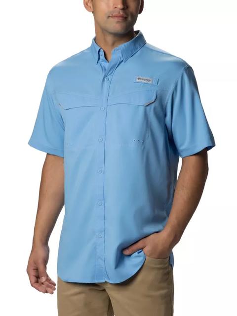 Men's PFG Low Drag Offshore™ Short Sleeve Shirt - Big White Cap