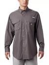 Men’s PFG Bonehead™ Long Sleeve Shirt - Tall City Grey