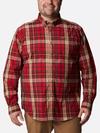 Men’s Rapid Rivers™ II Long Sleeve Shirt - Big Mountain Red Multi Plaid