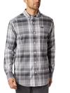 Men’s Rapid Rivers™ II Long Sleeve Shirt - Big City Grey Plaid