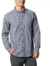 Men’s Rapid Rivers™ II Long Sleeve Shirt - Big Collegiate Navy Gingham