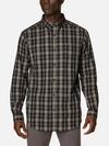 Men’s Rapid Rivers™ II Long Sleeve Shirt - Tall Black Tartan Grid