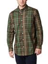 Men’s Rapid Rivers™ II Long Sleeve Shirt - Tall Green Multi Plaid