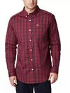 Men’s Rapid Rivers™ II Long Sleeve Shirt - Tall Collegiate Navy Small Plaid