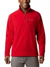 Men's Fast Trek™ III Half Zip Fleece Pullover Mountain Red