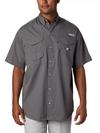 Men’s PFG Bonehead™ Short Sleeve Shirt City Grey