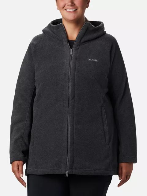 Women’s Benton Springs™ II Long Fleece Hoodie - Plus Size Charcoal Heather