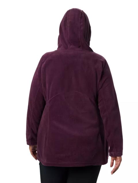 Women’s Benton Springs™ II Long Fleece Hoodie - Plus Size Black Cherry