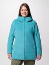 Women’s Benton Springs™ II Long Fleece Hoodie - Plus Size Teal