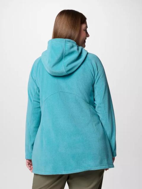 Women’s Benton Springs™ II Long Fleece Hoodie - Plus Size Teal