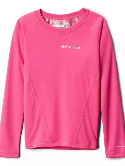 Kids’ Omni-Heat™ Midweight Baselayer Crew Pink Ice