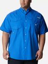 Men’s PFG Bonehead™ Short Sleeve Shirt - Big Vivid Blue