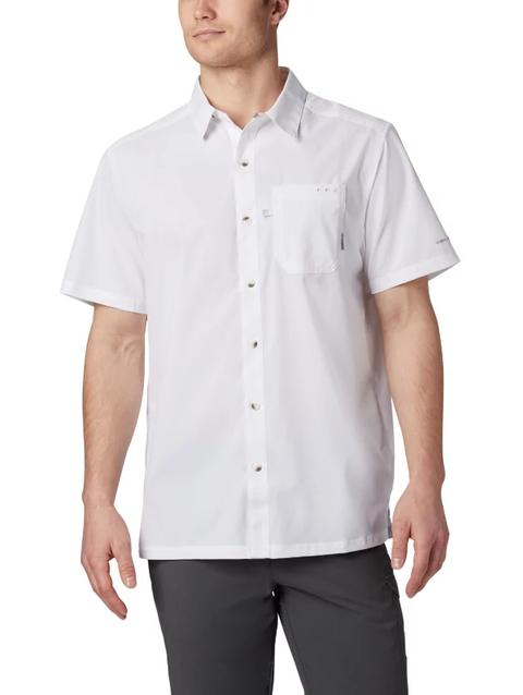 Men’s PFG Slack Tide™ Camp Shirt - Tall White