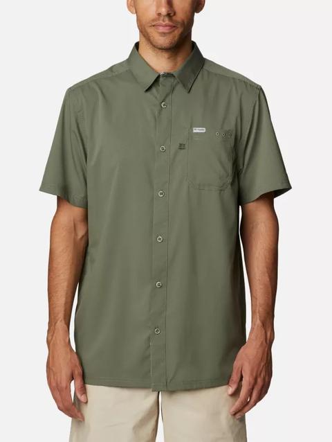 Men’s PFG Slack Tide™ Camp Shirt - Tall Cypress