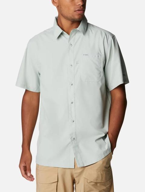 Men’s PFG Slack Tide™ Camp Shirt - Tall Cool Green